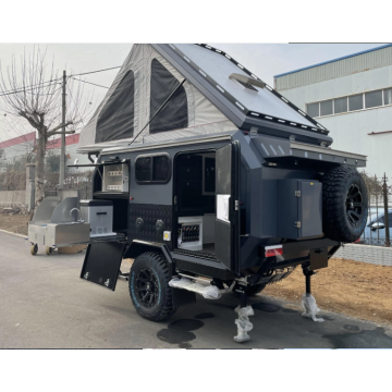 Caravana off-road conveniente trailer de viagem